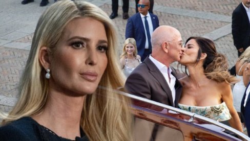 IVANKA, ZAŠTO? Prati je tajna služba - Trampova ćerka nepromišljenim potezom ugrozila svoju bezbednost na Bezosovoj svadbi