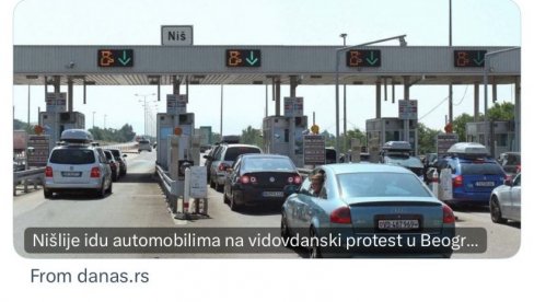 TAJKUNSKI DANAS MASNO SLAGAO: Objavil sliku Nišlija koji idu na protest, a to su strani turisti (FOTO) TAJKUNSKI DANAS MASNO SLAGAO: Objavil sliku Nišlija koji idu na protest, a to su strani turisti (FOTO)