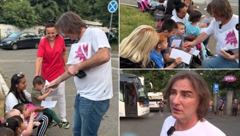 DOBRA DELA SU ONA KOJA I GLUVI MOGU DA ČUJU, A SLEPI DA VIDE: Željko Mitrović poslao drugu grupu mališana bez roditeljskog staranja na more