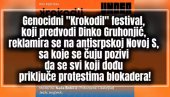 СРБОМРСЦИ ИЗ ХРВАТСКЕ И РЕГИОНА ДОЛАЗЕ ДА РУШЕ СРБИЈУ: Блокадери јавно позвали да им се на Видовдан прикључе сви који желе да се Срби прогл