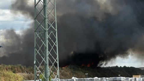GORI GLAVNA GRADSKA DEPONIJA U LOZNICI: Požar se širi na sve stranenj - vatrogasci ne mogu da se izbore sa vatrom  (FOTO/VIDEO)