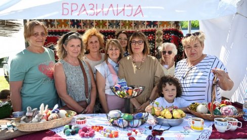 ŽILA KUCAVICA EVROPE:Maja Gojković u Banoštoru na manifestaciji ovodom Međunarodnog dana Dunava