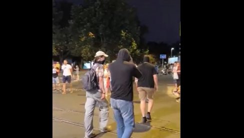 ПРАВЕ ХАОС ПОД МАСКАМА, А БЕЖЕ ОД КАМЕРА! Терористи блокадери крију своје лице док изазивају анархију у Београду! (ВИДЕО)