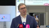 ЧЕКА МЕ БИЛАТЕРАЛНИ САСТАНАК СА МАКРОНОМ Вучић из Севиље: Имао сам дуг разговор са Урсулом фон дер Лајен