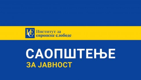 ПРИТИСЦИ НА БИРАЧЕ У КОСЈЕРИЋУ НЕ ЈЕЊАВАЈУ: Огласио се Институт за европске слободе