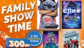 FAMILY SHOW TIME 6. JULA U BIOSKOPIMA MTS DVORANA, CINE GRAND I VILIN GRAD U NIŠU