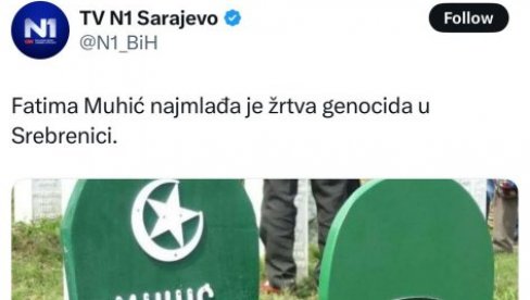 ŠOLAKOVA TELEVIZIJA NASTAVLJA SA KAMPANJOM: Srbi su genocidni narod! (FOTO)