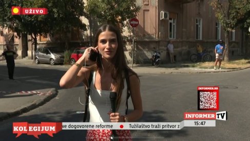 MANIJAK: Blokader nasrnuo na devojku od 23 godine (VIDEO)