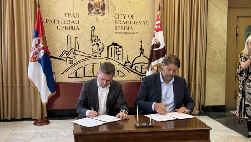 UGOVOR MINISTARSTVA KULTURE I GRADA KRAGUJEVCA Početak obnove Sokolane UGOVOR MINISTARSTVA KULTURE I GRADA KRAGUJEVCA Početak obnove Sokolane