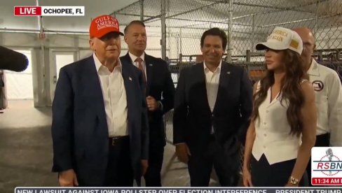 ТРАМП ОПСОВАО БАЈДЕНА У ПРОГРАМУ УЖИВО: Тај кур*ин син (ВИДЕО)