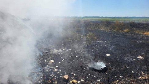 ДИМ УГРОЗИО БЕЗБЕДНОСТ САОБРАЋАЈА: У Алибунару не престају да горе депоније и стрњишта ДИМ УГРОЗИО БЕЗБЕДНОСТ САОБРАЋАЈА: У Алибунару не престају да горе депоније и стрњишта