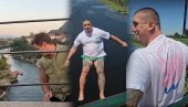 POSLE PIJANOG TURISTE U MOSTARU: I Kristijan Golubović skočio s mosta i to - u rikverc! Samo je njegov most pitomiji... (VIDEO)