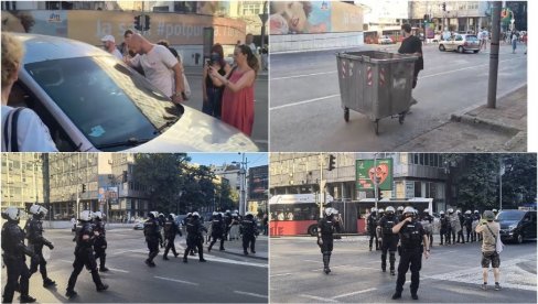 BLOKADERI TERORISTI DIVLJAJU OD RANOG JUTRA U BEOGRADU: Razbežali se kada su videli policiju (VIDEO) BLOKADERI TERORISTI DIVLJAJU OD RANOG JUTRA U BEOGRADU: Razbežali se kada su videli policiju (VIDEO)