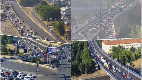 СВЕ КЉУЧНЕ УЛИЦЕ И МОСТОВИ ПРОХОДНИ: Блокадери се појаве на минут, па побегну од полиције! Једини циљ је малтретирање грађана СВЕ КЉУЧНЕ УЛИЦЕ И МОСТОВИ ПРОХОДНИ: Блокадери се појаве на минут, па побегну од полиције! Једини циљ је малтретирање грађана