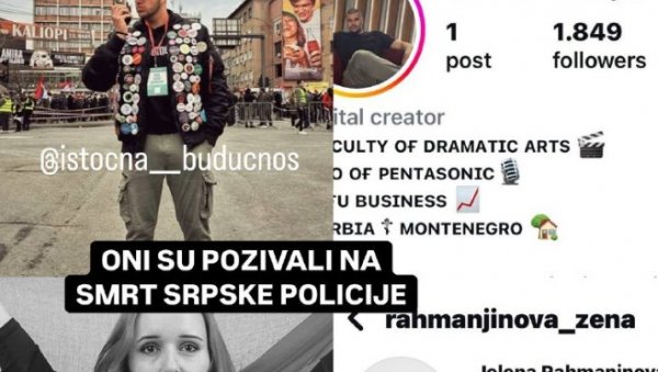 УЖАС: Блокадери из Црне Горе који студирају у Београду позвали на смрт српских полицајаца УЖАС: Блокадери из Црне Горе који студирају у Београду позвали на смрт српских полицајаца