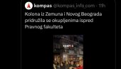 VIŠE IM IN ZEMUN NIJE SRBIJA: Takvu bi Srbiju voleli blokaderi koje podržavaju Gruhonjić i Ješić (FOTO)