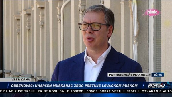ВУЧИЋ О ИЗБОРИМА: Свакога дана размишљам о томе, живим за то 24 сата ВУЧИЋ О ИЗБОРИМА: Свакога дана размишљам о томе, живим за то 24 сата