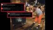 LJIGAVCI, TAKO IM JE I KOD KUĆE, UŽIVAJU DA PONIŽAVAJU Narod besan na blokadere koji su ponižavali radnike Čistoće (FOTO)