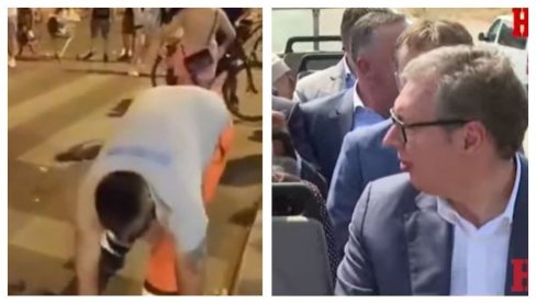 TO JE SLIKA ZA ISTORIJU! Vučić o blokaderskom ismevanju radnika - Ne možete da pobedite marljive ljude, ma koliko pokvareni i odvratni bili! TO JE SLIKA ZA ISTORIJU! Vučić o blokaderskom ismevanju radnika - Ne možete da pobedite marljive ljude, ma koliko pokvareni i odvratni bili!