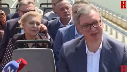 NOVA DEONICA AUTO-PUTA PAKOVRAĆE-POŽEGA POTPUNO BEZBEDNA: Vučić - Besplatna do 15. jula