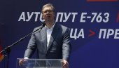 VELIKI DAN ZA ZEMLJU, SRBIJU NIKO POBEDITI NEĆE: Vučić svečano otvorio deonicu auto-puta od Pakovraće do Požege (FOTO/VIDEO)