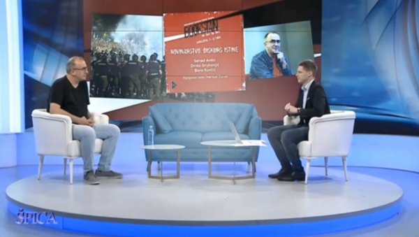 ГРУХОЊИЋ У САРАЈЕВУ: Морамо срушити Вучића и довести блокадере на власт јер они ће признати геноцид у Сребреници (ВИДЕО) ГРУХОЊИЋ У САРАЈЕВУ: Морамо срушити Вучића и довести блокадере на власт јер они ће признати геноцид у Сребреници (ВИДЕО)