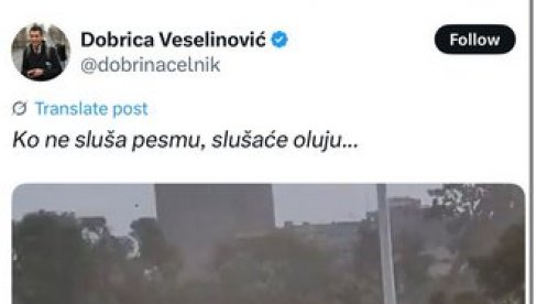 USTAŠIJA UZELA MAHA! Dobrica Veselinović preti studentima: Uskoro sledi Oluja!