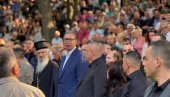 ЗНА СРБИН ШТА ЈЕ ДРЖАВА И ДА ЈЕ БРАНИ СВИМ СРЕДСТВИМА - И ДРАГАН ЈЕ ТО ЗНАО: Вучић на отварању меморијалног парка у част Палме у Јагодини