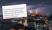 ГРАЂАНИМА СТИГЛО ХИТНО УПОЗОРЕЊЕ МУП-а НА ТЕЛЕФОНЕ: Олуја стиже у Србију (ФОТО)