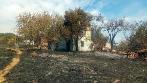 БЕСНИ ВАТРЕНА СТИХИЈА: Најтежа ситуација са пожарима на подручју Житорађе, Куршумлије и Прокупља