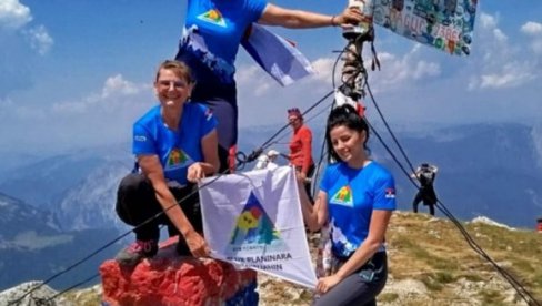 ОДВАЖНЕ ПЛАНИНАРКЕ ИЗ ЗРЕЊАНИНА ПОПЕЛЕ НАЈВИШИ ВРХ БОСНЕ И ХЕРЦЕГОВИНЕ
