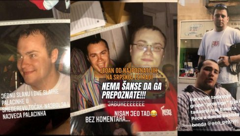 ZVEZDA SRPSKE ESTRADE: Smršao sa 128 na 80 kg - nema šanse da ga prepoznate! Evo kako je uspeo (FOTO)