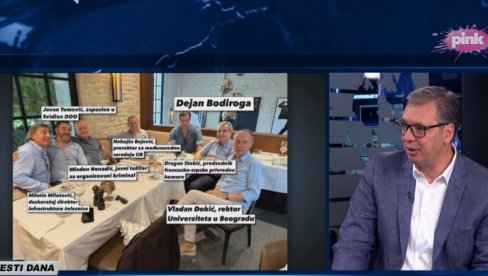 PLJAČKAJU OVU DRŽAVU, PA RUŠE DRŽAVU IZNUTRA Vučić o društvu sa slike tužioca Nenadića - Napunili su džepove; biće mnogo istraga!