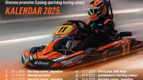 NASTAVLJA SE TAKMIČENJE: Četvrti trkački vikend karting šampionata u Beogradu