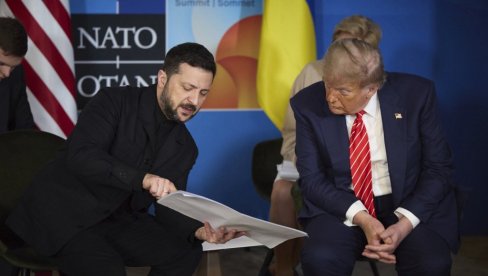 ANALIZA FAJNENŠL TAJMSA: Tramp smatra Zelenskog glavnom preprekom za postizanje mira