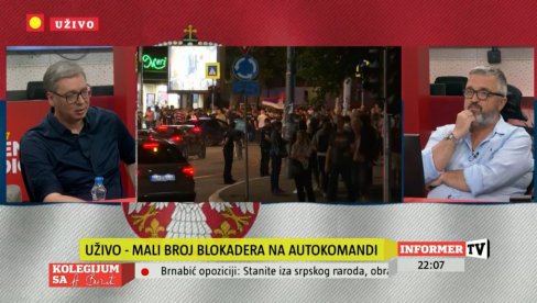 ЗНАО САМ ДА ЈЕ ЂАВО ОДНЕО ШАЛУ Вучић: То је много опака порука зликоваца блокадера ЗНАО САМ ДА ЈЕ ЂАВО ОДНЕО ШАЛУ Вучић: То је много опака порука зликоваца блокадера