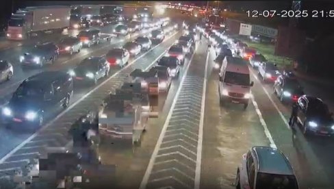 HAOS NA GRANICI SA SRBIJOM Formirale se kilometarske kolone, vlasti obustavile ulazak u ovu zemlju