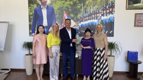 SARADNJA SA KINESKIM PRIVREDNICIMA: GO Zvezdara produžava dobre odnose SARADNJA SA KINESKIM PRIVREDNICIMA: GO Zvezdara produžava dobre odnose