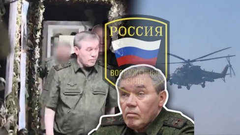 BORBE ZA POKROVSK: Šef ruske armije snimljen na ukrajinskom frontu (VIDEO)