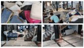 JEZIVO: Blokaderi napravili svinjac od Mašinskog fakulteta u Beogradu (FOTO)