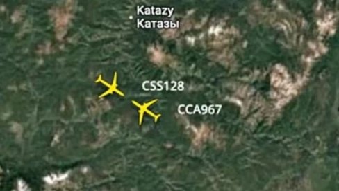 AVION PUN EVROPLJANA ZA MALO IZBEGAO SUDAR: Sve se odigralo iznad Rusije - dignuta uzbuna (FOTO)