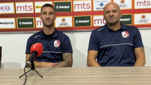MNOGO TRENIRAMO, NEMAMO VREMENA ZA SVAĐU: Milosavljević i Matić najavili duel TSC - Radnički, i to ovako (VIDEO) MNOGO TRENIRAMO, NEMAMO VREMENA ZA SVAĐU: Milosavljević i Matić najavili duel TSC - Radnički, i to ovako (VIDEO)