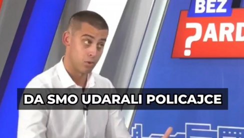 ОВО ЈЕ ДОКАЗ БЛОКАДЕРСКИХ ЛАЖИ: Новаковић тврди да га није напао полицајац - овај снимак га демантује (ВИДЕО)