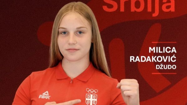 ВЕЛИКА ЧАСТ ЗА СРПКИЊУ: Милица Радаковић на Летњој олимпијади
