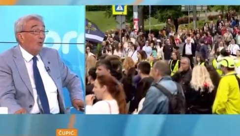 IDEOLOG BLOKADERA ČEDOMIR ČUPIĆ PRETI: NATO može potpuno da nas zgazi ako Vučić ne pristane na naše ucene! (VIDEO)