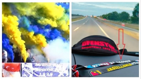 UŽIVO, HAOS! NOVI PAZAR - JAGJELONJA: Počele tuče, stigli Poljaci koji obožavaju Srbiju, a evo šta su uradili novopazarski navijači (VIDEO)