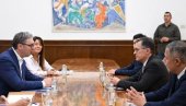 ВУЧИЋ СА РОКФЕЈЕМ: Плодотворна сарадња и пријатељски односи Србије и Француске представљају стубове наше дипломатије