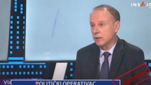 POLITIČKI OPERATIVAC U AKADEMSKOJ HALJINI