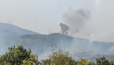 УКИНУТА ВАНРЕДНА СИТУАЦИЈА: На територији Врања након пожара укинута ванредна ситуација