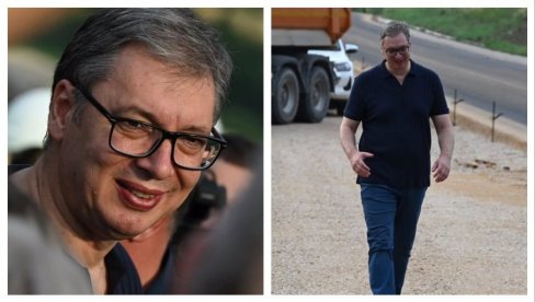 VUČIĆ OBIŠAO RADOVE NA IZGRADNJI DUNAVSKOG KORIDORA: Nismo ovoliko gradili 60 godina, guramo Srbiju napred (VIDEO)